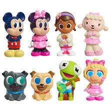 Load image into Gallery viewer, Disney Junior Music Lullabies Bath Toy Set, Includes Mickey Mouse, Minnie Mouse, Bingo, Rolly, Doc McStuffin, Lambie, Kermit, and Piggy Water Toys, Amazon Exclusive, by Just Play
