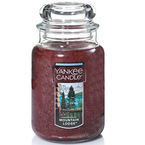 Yankee Candle Single Wick Scented Glass Candle Mountain Lodge