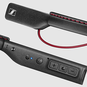 Sennheiser HD1 in-Ear Wireless Headphones, Bluetooth 4.1 with Qualcomm Apt-X and AAC, NFC one Touch Pairing, 10 Hour Battery Life, 1.5 Hour Fast USB Charging, Multi-Connection to 2 Devices (Renewed)
