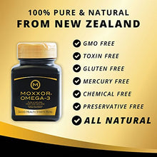 Load image into Gallery viewer, MOXXOR Omega-3 (2 Bottles x 60 Capsules Per Bottle) Omega-3 Supplement 100% from New Zealand – Greenlip Mussel Oil Natural Anti-Inflammatory, GMO Free

