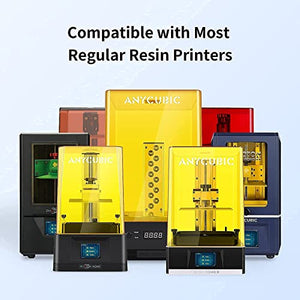 ANYCUBIC Wash and Cure Station 2.0 and ANYCUBIC 3D Printer Resin Plant-Based Resin, Translucent Green (0.5kg)