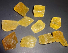 Load image into Gallery viewer, Sublime Gifts - Honey Calcite (Mexico) A Grade Natural Rough Honey Calcite Metaphysical Crystal Healing Gemstones - 10 Piece Set
