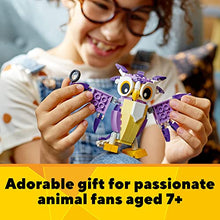 Load image into Gallery viewer, LEGO Creator 3in1 Fantasy Forest Creatures 31125 Building Kit Featuring an Owl, Rabbit and Squirrel; Animal Toys for Kids Aged 7+ Who Love Creative Fun and Animal Models (175 Pieces)
