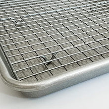 Load image into Gallery viewer, USA Pan Jelly Roll Baking Pan and Bakeable Nonstick Cooling Rack, Metal

