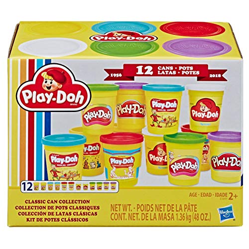 Play-Doh Retro Compound Pac Classic Can Collection (12 CANISTERS)
