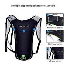 Load image into Gallery viewer, Neboic 2Pack Hydration Backpack Pack with 2L Hydration Bladder - Lightweight Water Backpack Keeps Water Cool up to 4 Hours with Big Storage for Kids Women Men Hiking Cycling Camping Music Festival
