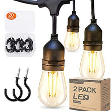 Load image into Gallery viewer, addlon Screw Hooks for Hanging LED String Lights 20 PCS
