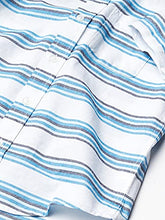Load image into Gallery viewer, The Children&#39;s Place Boys&#39; Short Sleeve Striped Oxford Button Down Shirt, BRINE Pool, XX-Large
