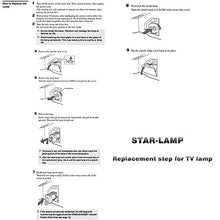 Load image into Gallery viewer, STAR-LAMP D95-LMP Projection Television Replacement Lamp with Housing for Toshiba 52HM195 46HMX85 VIVITEK D952HD D950HD PANASONIC PT-D9500 JVC DLA-HD950 Christie DHD951-Q TV Lamp

