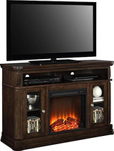 Load image into Gallery viewer, Ameriwood Home Brooklyn Electric Fireplace TV Console for TVs up to 50&quot;, Espresso
