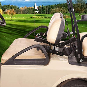 10L0L Universal 4/6 Passenger Golf Cart Seat Belt Bracket Kit for EZGO, Club Car, Yamaha