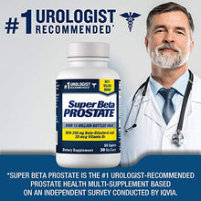 Load image into Gallery viewer, Super Beta Prostate – Over 15 Million Bottles Sold – Urologist Recommended Prostate Supplement for Men - Reduce Bathroom Trips Night, Promote Sleep &amp; Bladder Emptying, Beta Sitosterol (60ct, 1 Bottle)
