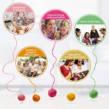 Load image into Gallery viewer, Latch Hook Rug Kit, Sunflower Pattern Printed Canvas DIY Rug Crochet Yarn Kits, Embroidery Decoration Family Gift 20.4" X 20.4" (52*52Cm)
