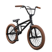 Load image into Gallery viewer, Mongoose Legion L20 Freestyle BMX Bike Line for Beginner-Level to Advanced Riders, Steel Frame, 20-Inch Wheels, Black
