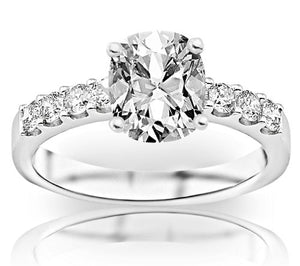 1.03 Carat GIA Certified Classic Prong Set Diamond Engagement Ring (I Color, SI1 Clarity)