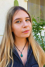 Load image into Gallery viewer, BARBARI Jewelry Malachite Healing Crystal Necklace | Handmade Gift for Him and Her+ Free Gift! High Quality Rock Gemstone Pendant for Men and Women
