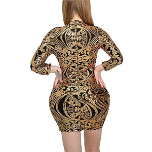 Vasysvi Women Sparkly Sequin Dresses Cocktail Dresses for Women Sexy Club Outfits for Women