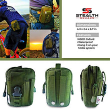 Load image into Gallery viewer, STEALTH SQUADS 42 in 1 SURVIVAL MILITARY POUCH KIT, PREMIUM TACTICAL POCKET KNIFE, FIRST AID KIT, EDC MULTI-TOOL USE FOR CAMPING, HIKING, BIKING, OUTDOOR EMERGENCY SAFETY GEARS w/ BONUS E-BOOK
