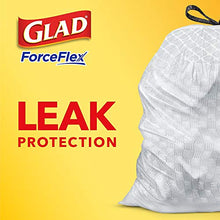 Load image into Gallery viewer, Glad ForceFlex Tall Kitchen Drawstring Trash Bags, 13 Gal, 100 Ct (Package May Vary)
