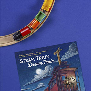 Steam Train, Dream Train (Easy Reader Books, Reading Books for Children) (Goodnight, Goodnight Construction Site)