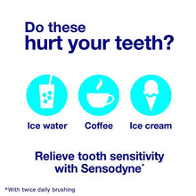 Load image into Gallery viewer, Sensodyne Rapid Relief Sensitive Fluoride Toothpaste, Basic, Extra Fresh, 3.4 Ounce (Pack of 3), 10.2 Ounce

