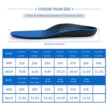 Load image into Gallery viewer, Plantar Fasciitis Feet Insoles Arch Supports Orthotics Inserts Relieve Flat Feet, High Arch, Foot Pain Mens 11 - 11 1/2 | Womens 13 - 13 1/2
