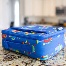 Load image into Gallery viewer, Wildkin Insulated Lunch Box for Boys and Girls, Perfect Size for Packing Hot or Cold Snacks for School and Travel, Mom&#39;s Choice Award Winner, BPA-Free, Olive Kids (Robots)
