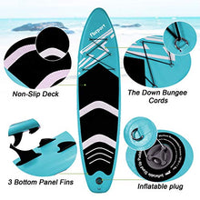 Load image into Gallery viewer, FBSPORT 10'6" Premium Inflatable Stand Up Paddle Board, Yoga Board with Durable SUP Accessories &amp; Carry Bag.Wide Stance, Surf Control, Non-Slip Deck, Leash, Paddle and Pump for Youth &amp; Adult
