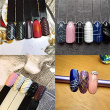 Load image into Gallery viewer, ROSALIND Spider Gel Nail Art Design Pulling Line Silk 12 Colors Set DIY Line Painting Design Lacquer Silver Gold Nail Decorations 5ml
