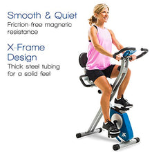 Load image into Gallery viewer, XTERRA Fitness FB350 Folding Exercise Bike, Silver
