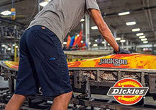 Load image into Gallery viewer, Dickies Men's Dri-tech Moisture Control Quarter Socks Multipack, Hi-vis Orange Black (6 Pairs), Shoe Size: 5-9
