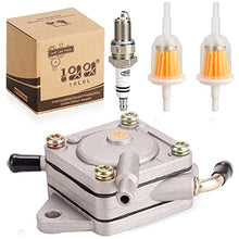 Load image into Gallery viewer, 10L0L Golf Cart Fuel Pump Impulse Kit for Club Car DS Precedent 1984-up Gas with 290FE 350FE Kawasaki Engine, Replace OEM 1014523 1014524
