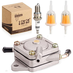 10L0L Golf Cart Fuel Pump Impulse Kit for Club Car DS Precedent 1984-up Gas with 290FE 350FE Kawasaki Engine, Replace OEM 1014523 1014524