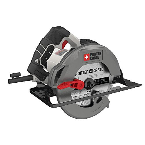PORTER-CABLE 7-1/4-Inch Circular Saw, Heavy Duty Steel Shoe, 15-Amp (PCE300)