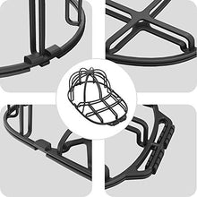 Load image into Gallery viewer, Hat Washers, 1 Pack Baseball Hat Cleaners Cap Washer, Fit for Adult/Kid's Hat Washer Frame Cage, Hat Protector Racks for Washing Machine, Black
