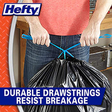 Load image into Gallery viewer, Hefty Strong Multipurpose Large Trash Bags, 30 Gallon, 74 Count
