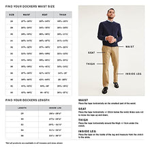 Load image into Gallery viewer, DOCKERS Men's Classic Fit Signature Khaki Lux Cotton Stretch Pants-Pleated (Regular and Big &amp; Tall), Dark Pebble, 42W x 30L
