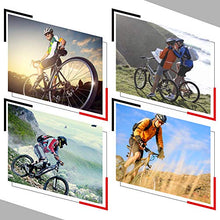 Load image into Gallery viewer, Zacro Gel Bike Seat Cover - Extra Soft Gel Bicycle Seat with Cross Straps and Reflecting Strip of The Bottom, Bike Saddle Cushion with Water&amp;Dust Resistant Cover (Black)
