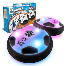 Load image into Gallery viewer, LLMoose Hover Ball for Boys &amp; Girls - 2 LED Light Soccer Balls with Foam Bumpers﻿
