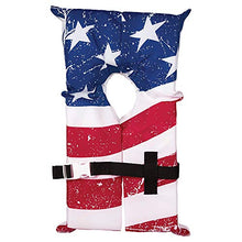 Load image into Gallery viewer, AIRHEAD Youth Type II Keyhole Life Vest Stars &amp; Stripes
