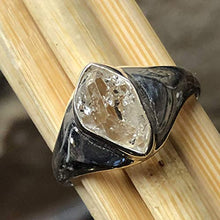 Load image into Gallery viewer, Natural Herkimer Diamond 925 Solid Sterling Silver Unisex Ring Size 7.75
