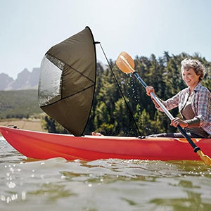 Mona43Henry Kayak Wind Sail Foldable Kayak Boat Wind Sail 46 Inches Kayak Canoe Accessories for Kayaks Canoes and Inflatable Boats, Easy Setup & Deploys Quickly Astonishing