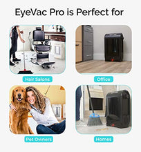 Load image into Gallery viewer, EyeVac PRO Touchless Stationary Vacuum - 1400 Watts Professional Vacuum with Active Infrared Sensors, High Efficiency Filtration, Bag-Less Canister (Tuxedo Black)
