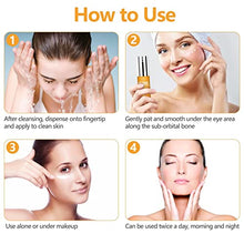 Load image into Gallery viewer, Retinol Eye Cream With AHA Hyaluronic Acid &amp;Collagen,Anti-aging Eye Cream for Moisturizing, Wrinkle, Puffiness and Dark Circle Defense-Day and Night (0.5 Fl Oz)
