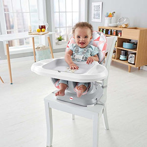 Fisher-Price SpaceSaver High Chair, Rosy Windmill