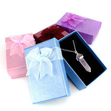 Load image into Gallery viewer, BEADNOVA Natural Rose Quartz Necklace Gemstone Crystal Necklace for Women Healing Stone pendant Jewelry for Men Pendulum Divination Pink Crystal Hexagonal pendant (18 Inches Stainless Steel Chain)
