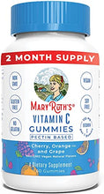 Load image into Gallery viewer, Vegan Vitamin C Gummies by MaryRuth&#39;s | 2 Month Supply | Great Tasting Plant-Based Formula Supports Immune Function &amp; Overall Health for Adults &amp; Kids | Non-GMO with 125 mg of Vitamin C Per Gummy
