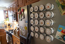 Load image into Gallery viewer, Complete Gourmet Seasonings, Spices and Sea Salts Collection - Non GMO - 20 Magnetic Tins - Artisanal Seasonings - Crafted in Small Batches by Gustus Vitae | #29
