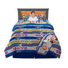 Load image into Gallery viewer, Nickelodeon Paw Patrol Super Soft Kids Bedding Set, 6 Piece Full Size, Includes Grey Leap Into Action Throw
