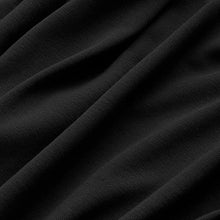 Load image into Gallery viewer, Kilottor Girls' Peter Pan Collar Casual Flounce Sleeve Fit and Flare Party Dress 9 Years 10Years KC109 (Black, 9-10Y)

